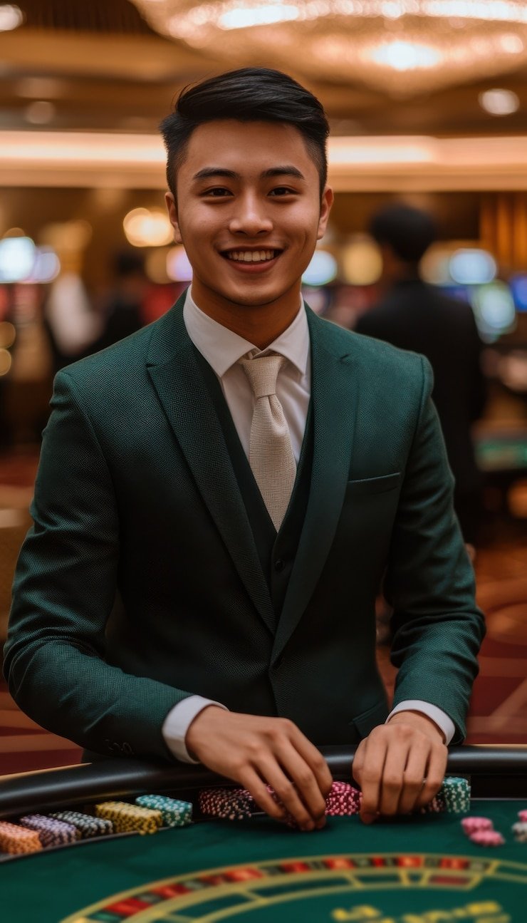 Aplikasi colroom menampilkan kategori Bola Voli dan permainan live-dealer di layar mobile
